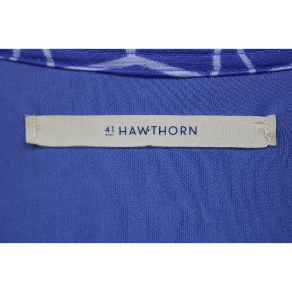 Hawthorn Wrap Belted A-Line Midi Dress-Lined-Size Small-3/4 Sleeves - Picture 6 of 10